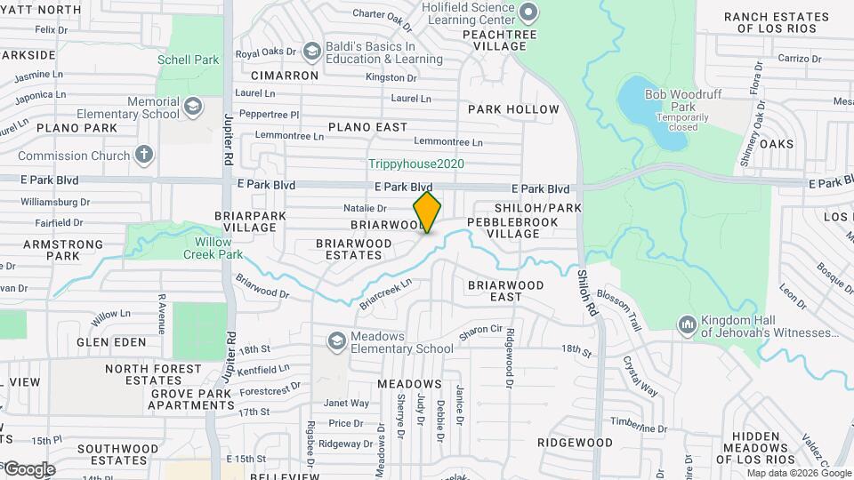 3108 Rockbrook Dr Map and Location Details