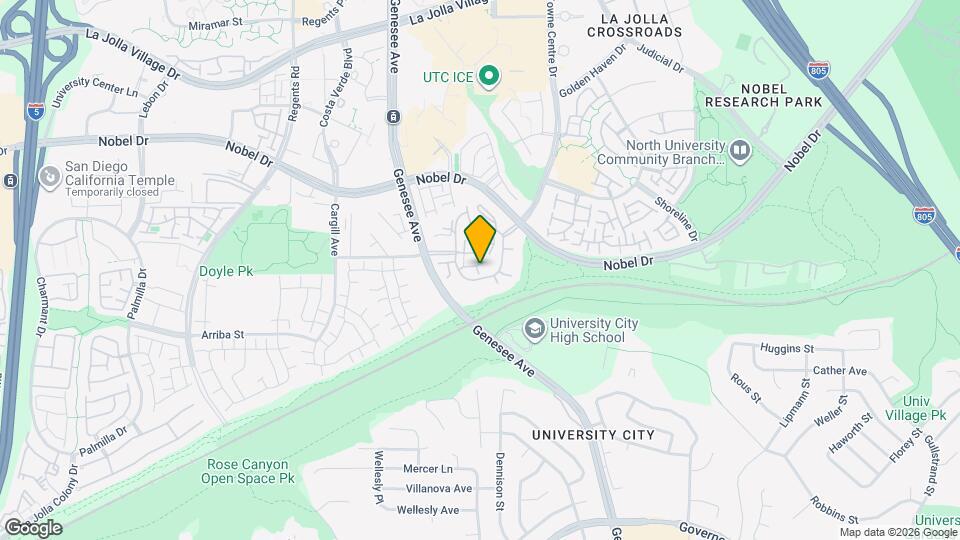 4431 Caminito Sana Map and Location Details