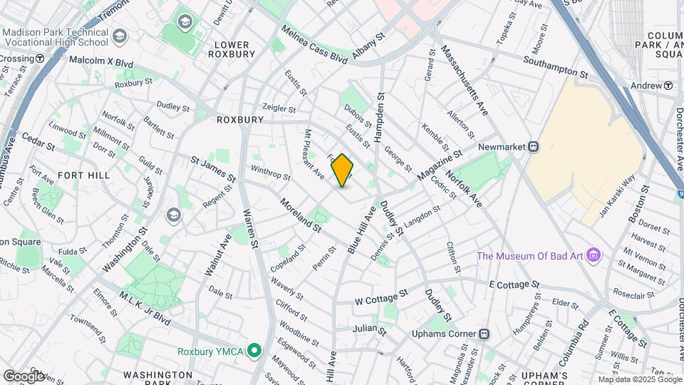 102 Mt Pleasant Ave Map and Location Details