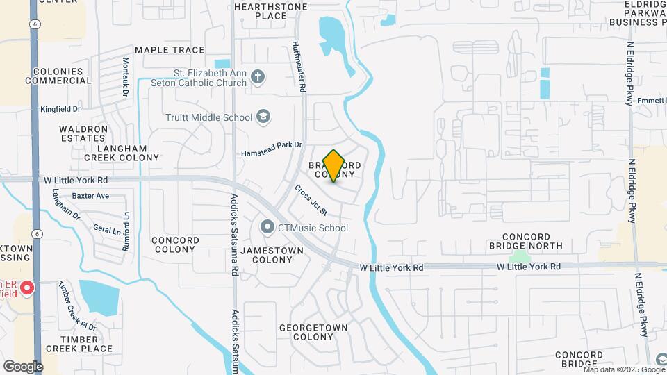 14619 Briton Cove Dr Map and Location Details
