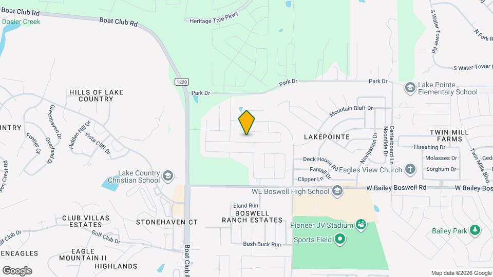 6212 Flour Mill Run Map and Location Details