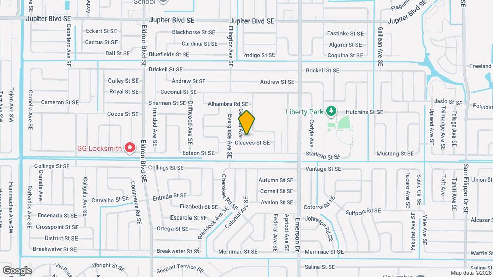 733 Cleaves St SE, Unit cleaves Map and Location Details