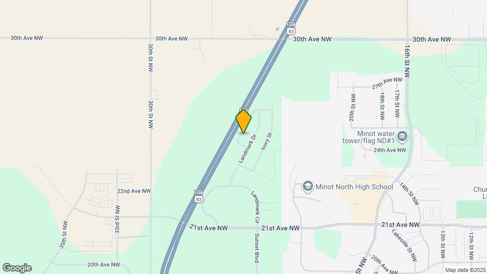 2526-2530 Granite Dr NW Map and Location Details