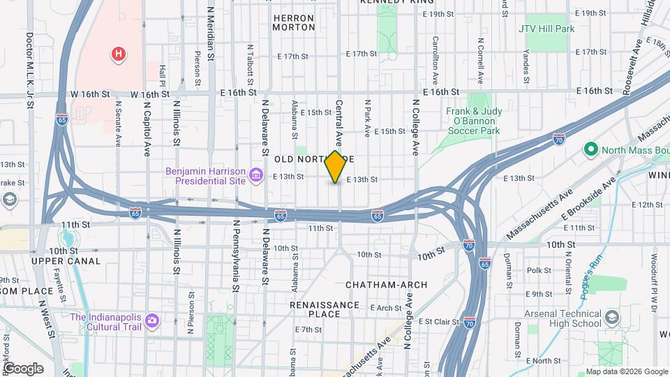 1228 Central Ave Mapa y Detalles de la Ubicación
