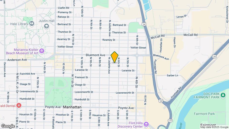 615 Moro St Mapa y Detalles de la Ubicación