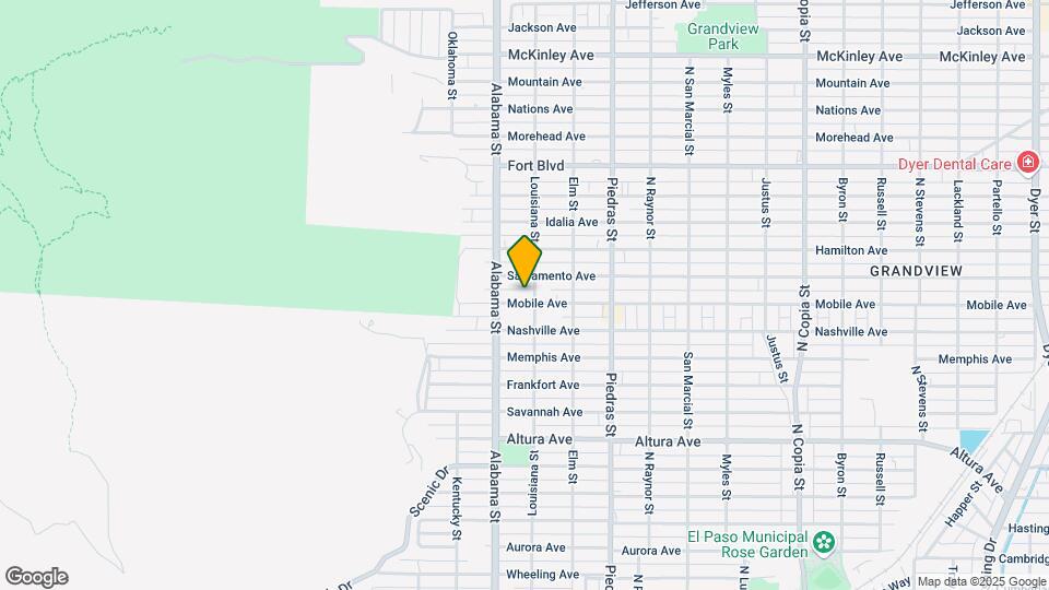 2627 Mobile Ave Map and Location Details