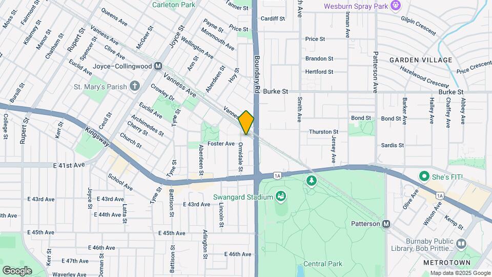 5581 Boundary Rd Map and Location Details
