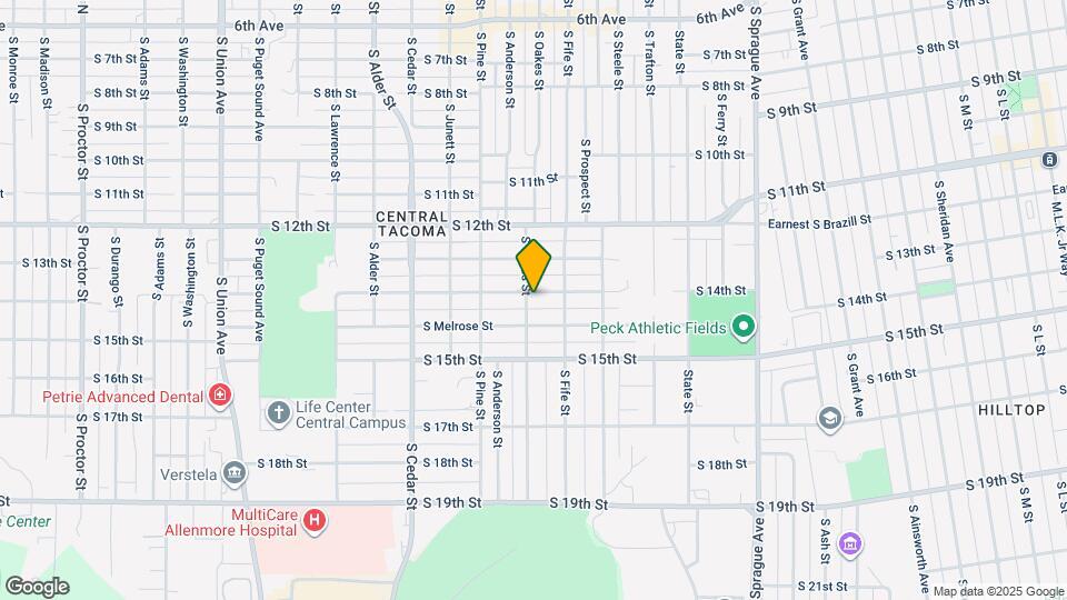 2624 S 14th St Map and Location Details