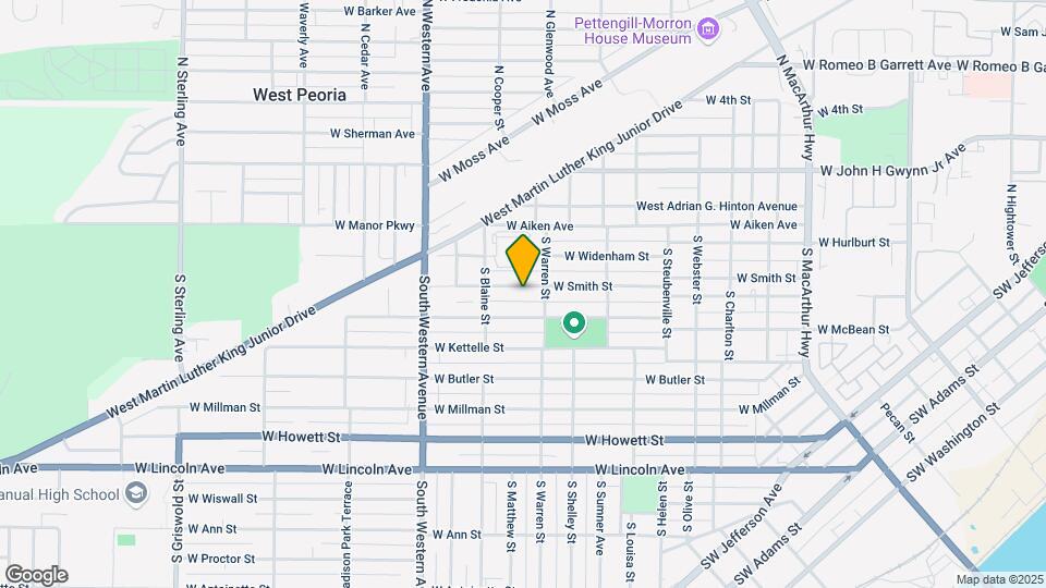 1614 W Smith St Map and Location Details