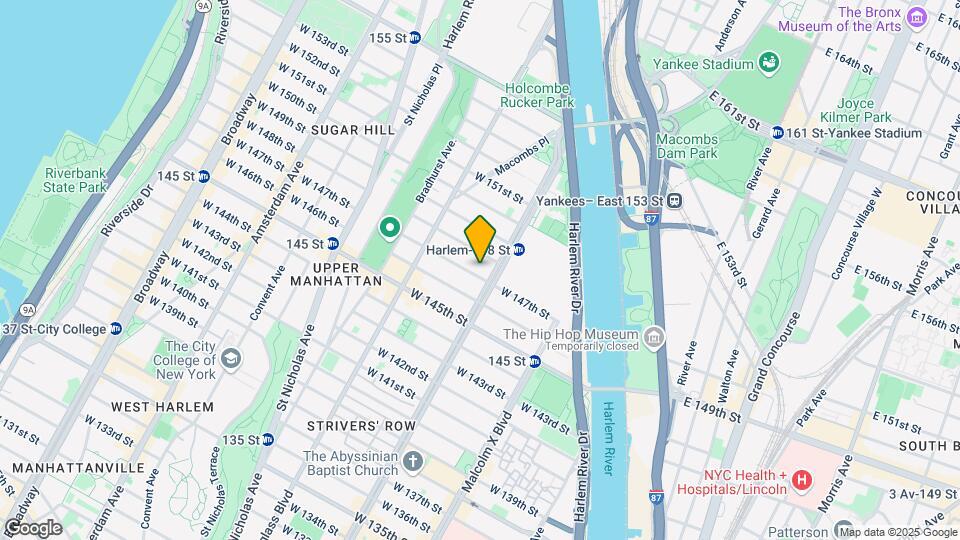203 W 147th St Map and Location Details