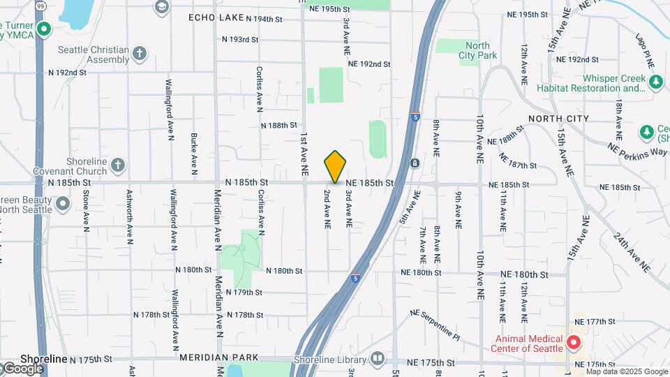 211 NE 185th St Map and Location Details