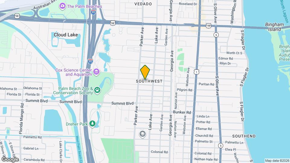 832 Green St Map and Location Details