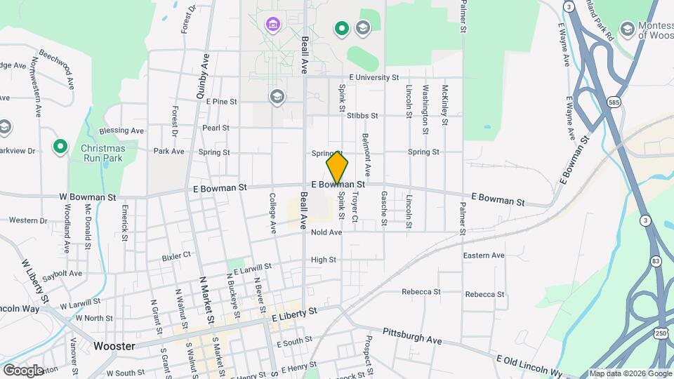567 E Bowman St, Unit 2 Map and Location Details