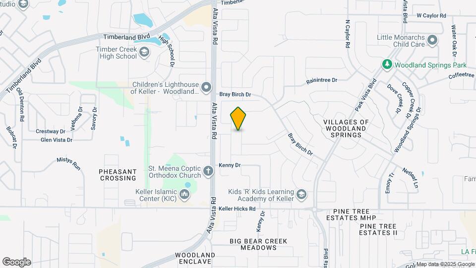 11821 Basilwood Dr Map and Location Details