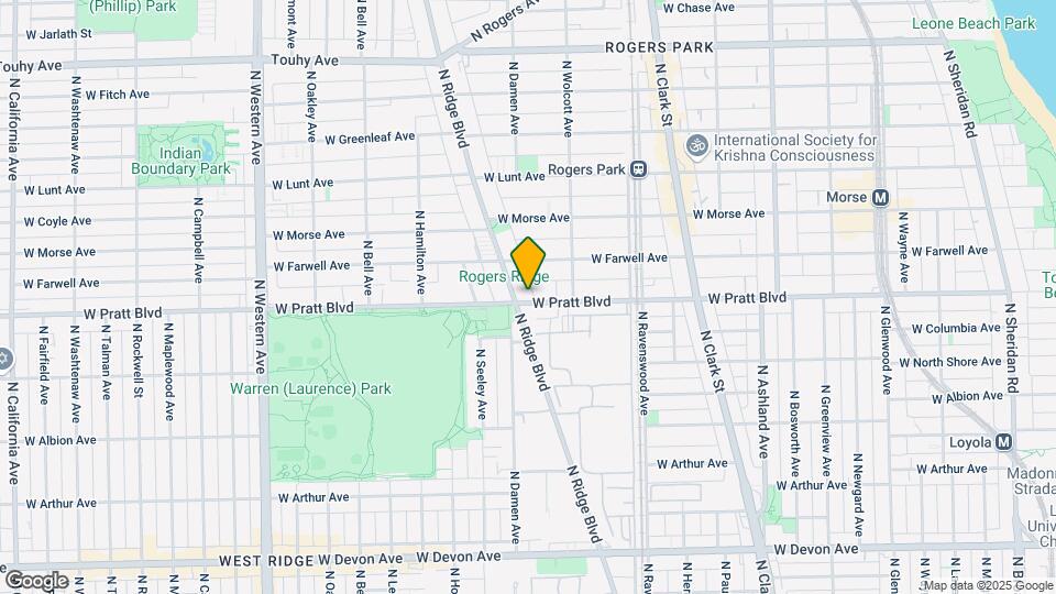 6801-6809 N Ridge Blvd Map and Location Details