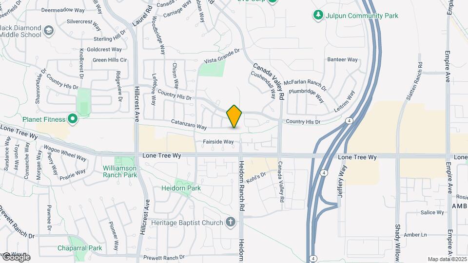 5348 Catanzaro Way Mapa y Detalles de la Ubicación