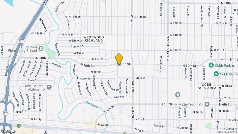 975 Minter Ln Map and Location Details