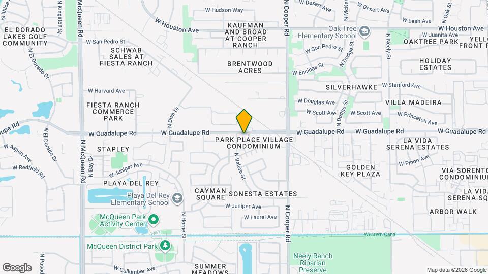 968 W Aspen Way Map and Location Details