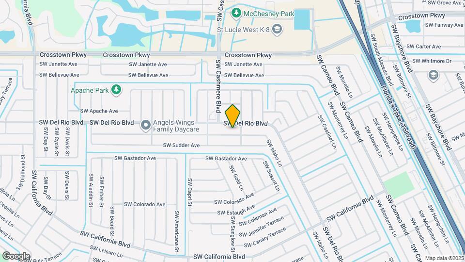 1117 SW Goodman Ave Map and Location Details