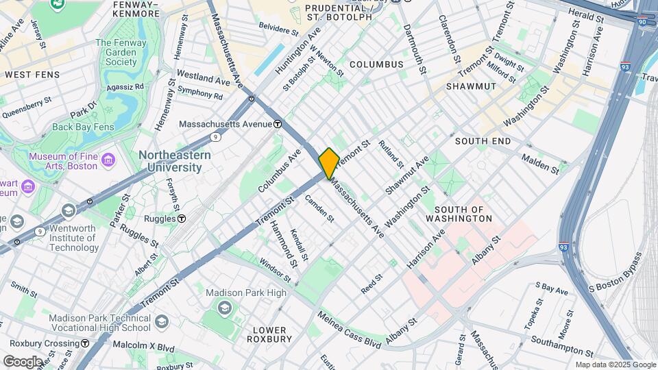 521 Massachusetts Ave, Unit 5 Map and Location Details
