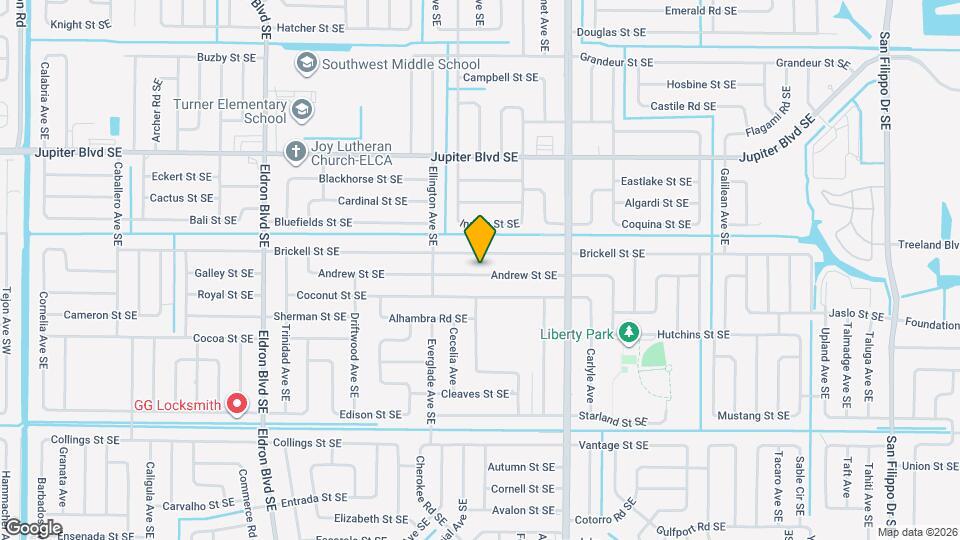 743 Andrew St SE Map and Location Details