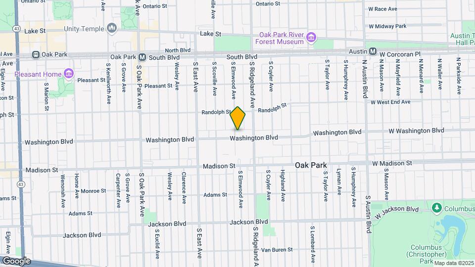 428 Washington Blvd Map and Location Details