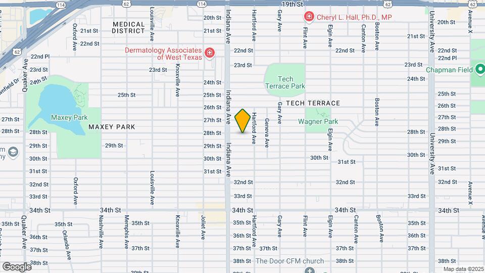 3309 28th St Map and Location Details