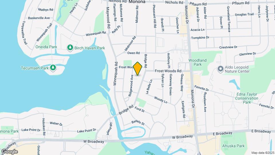 6321 Roselawn Ave Map and Location Details