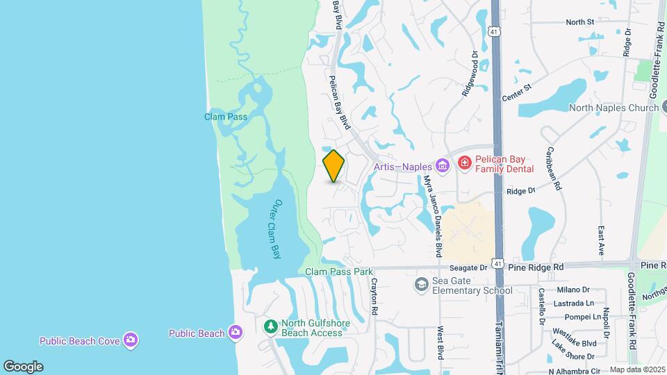 5601 Turtle Bay Dr Map and Location Details