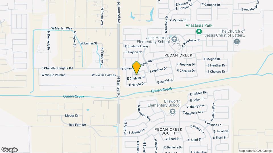 480 E Chelsea Dr Map and Location Details