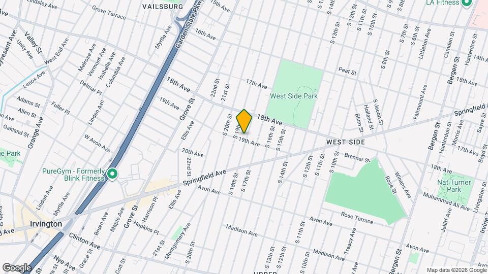 701 S 18th St Map and Location Details