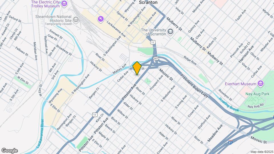 444 Orchard St Map and Location Details