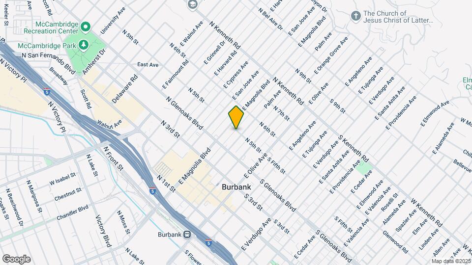 335 N 5th St, Unit 2 Map and Location Details