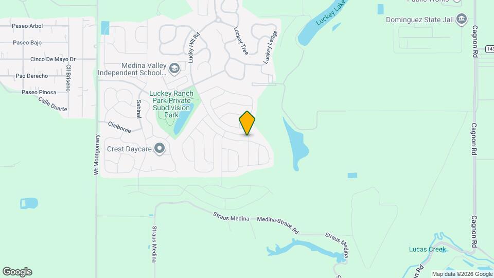 11803 Claudette St Map and Location Details