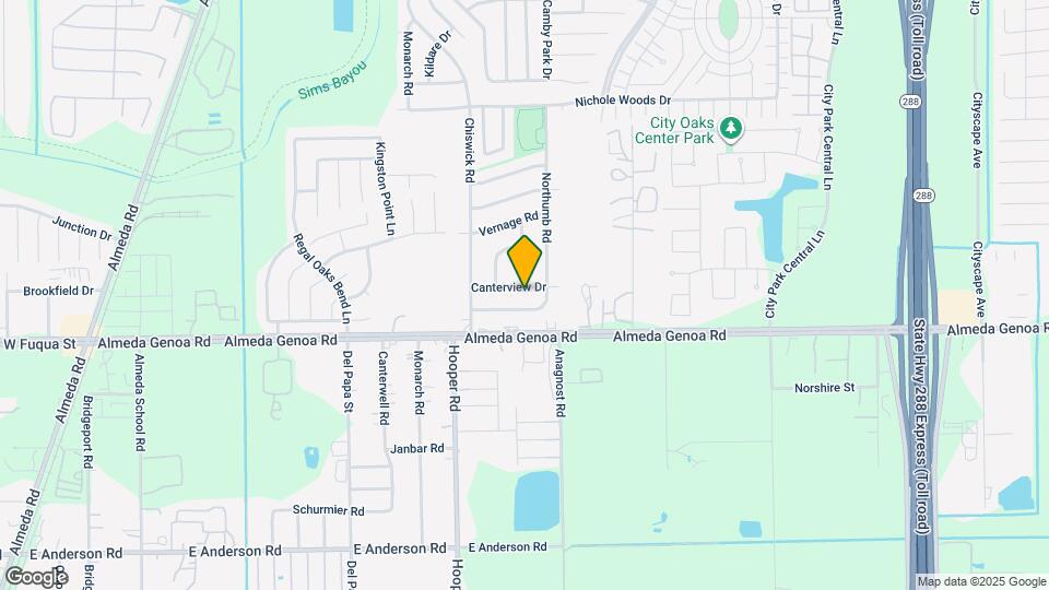 1310 Canterview Dr Map and Location Details