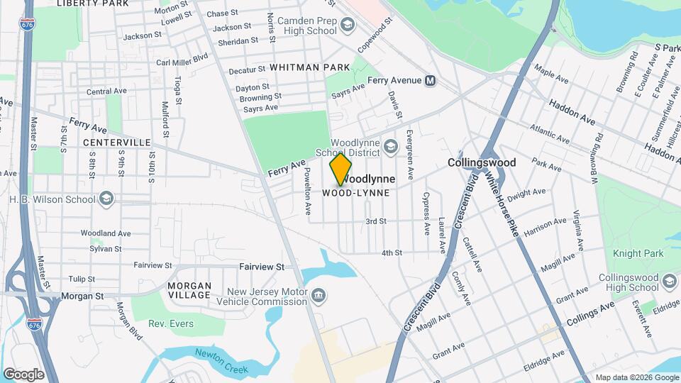 200 Parker Ave Map and Location Details