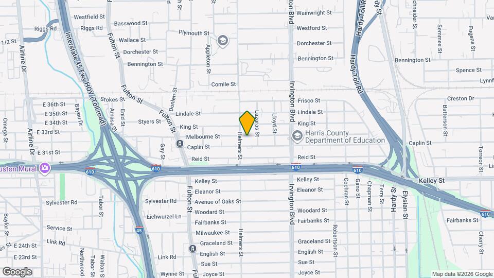 512 Melbourne St Map and Location Details