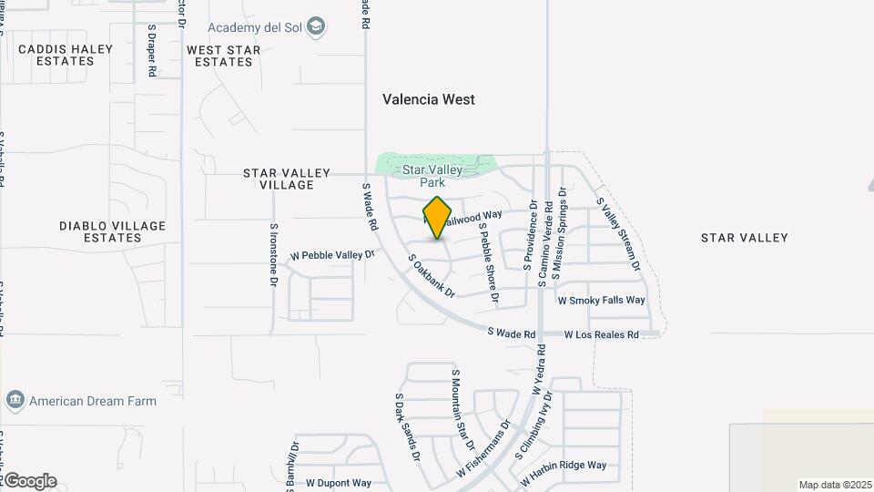 6837 W Vindale Way Mapa y Detalles de la Ubicación