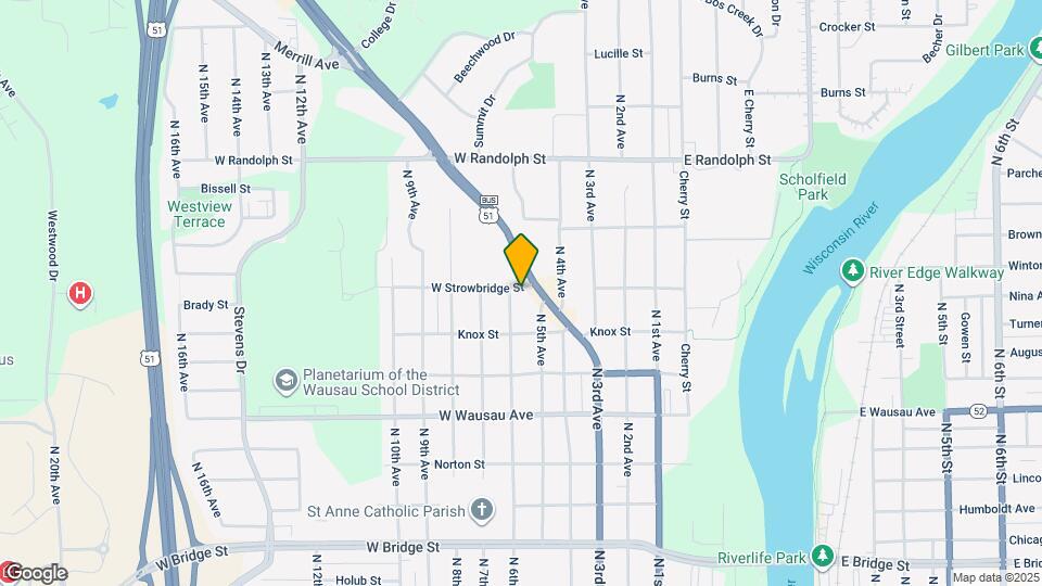 515 W Strowbridge St Map and Location Details