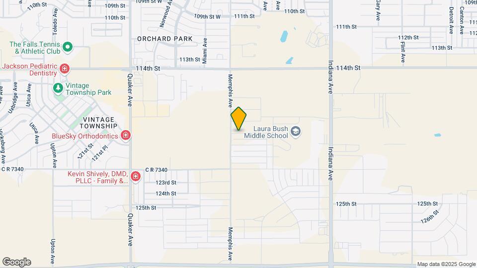 3633 119th St Map and Location Details