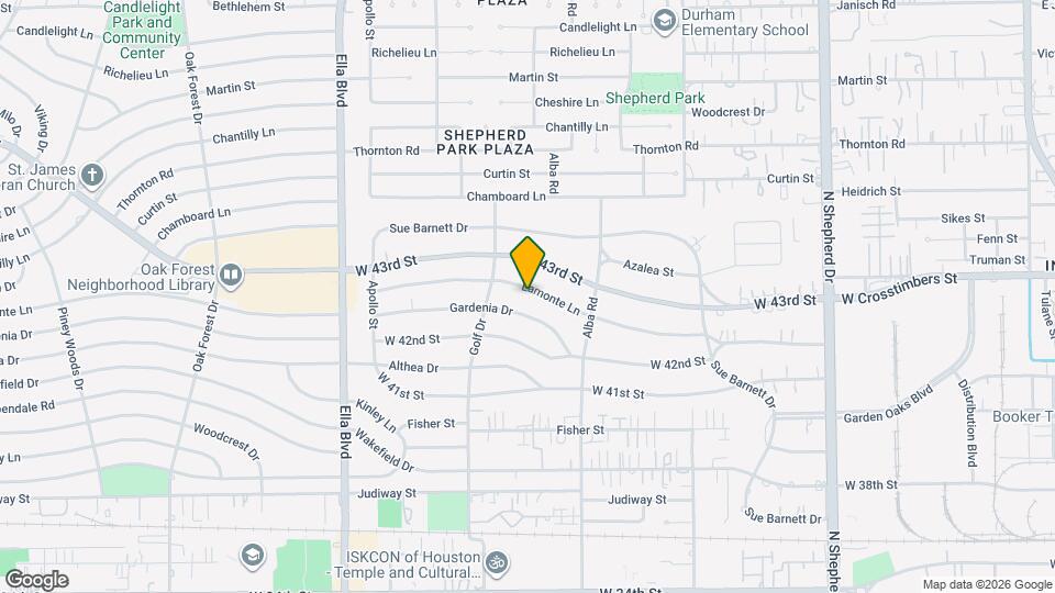951 Lamonte Ln Map and Location Details