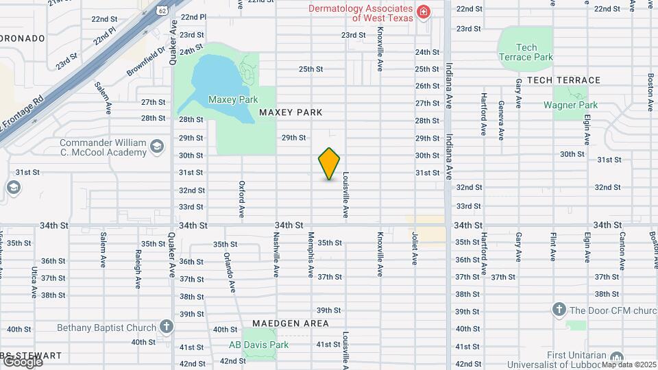 3712 32nd St Map and Location Details