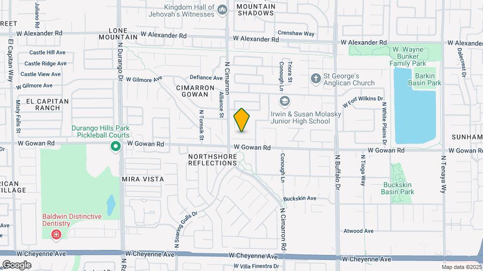 7960 Gorgas Ct Map and Location Details