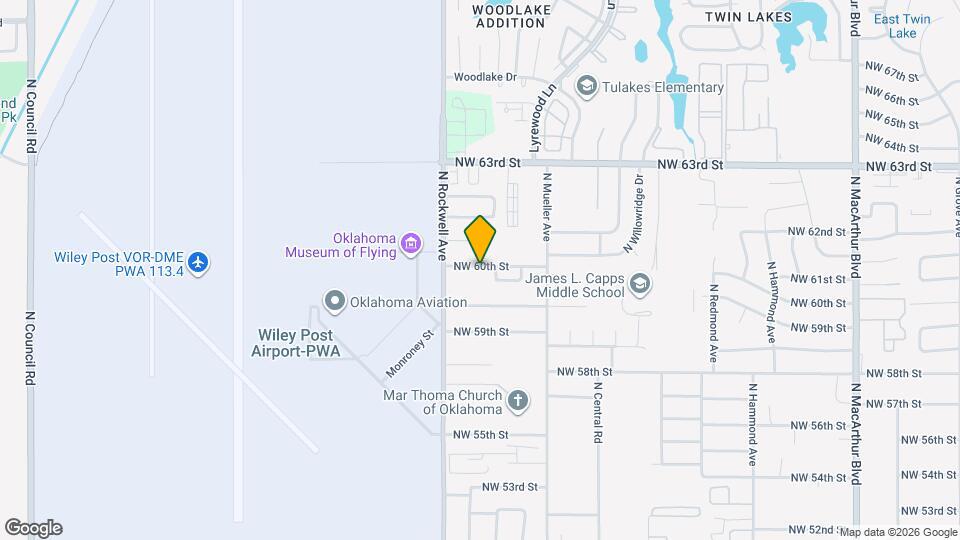 7006 NW 60th St Map and Location Details