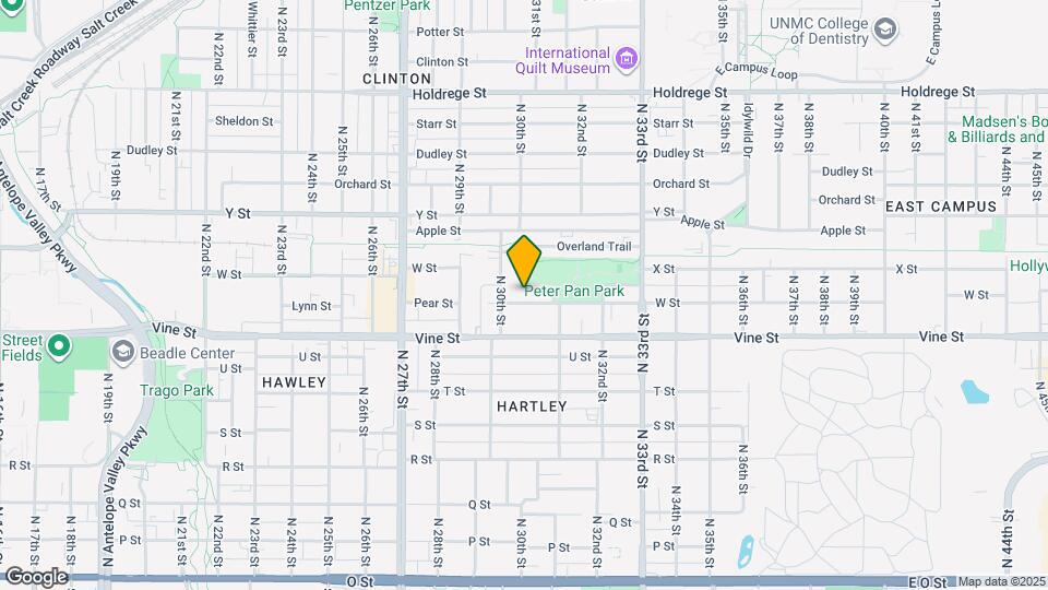 3016 W St Map and Location Details