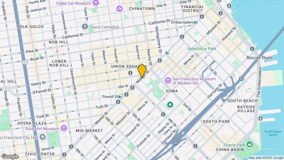 765 Market St Mapa y Detalles de la Ubicación