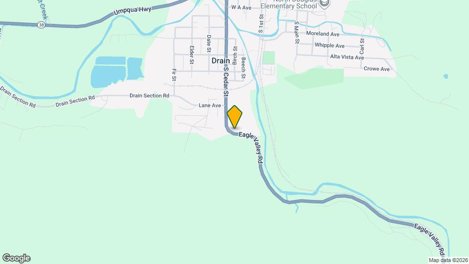 916 S Cedar St Map and Location Details