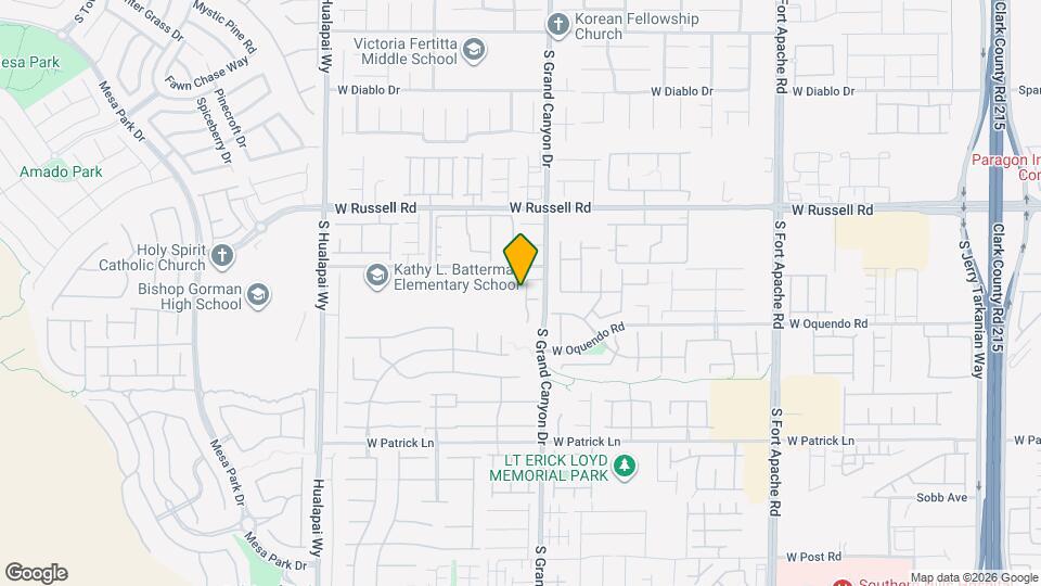 5843 Noble Stand St Map and Location Details