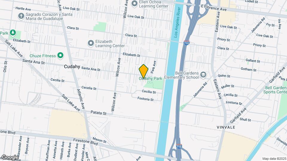 5204 Santa Ana St Map and Location Details
