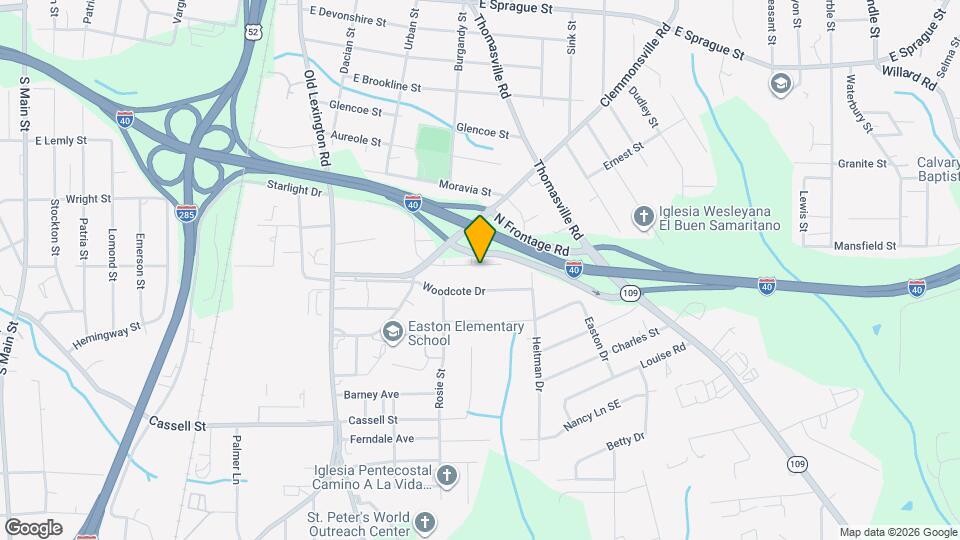 904 Crowder St Map and Location Details